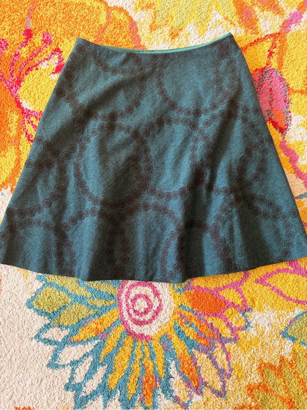 BODEN WOMENS SIZE 6 PATTERNED SKIRT
